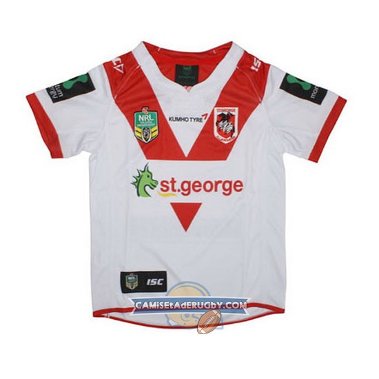 Camiseta de St. George Illawarra Dragons NRL Local 2016